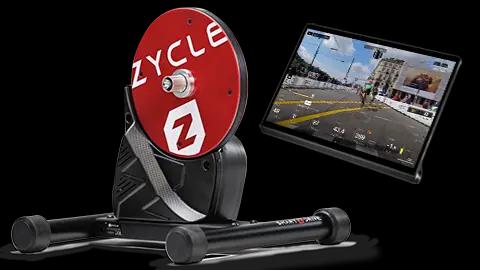 Computer che visualizza l'opzione di download gratuito dell'app BKOOL per l'indoor cycling